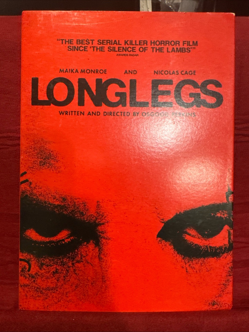 Longlegs (DVD) Horror New Factory Sealed Disc Nicholas Cage